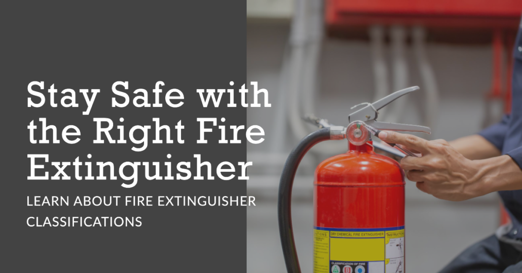 Fire Extinguisher Classifications