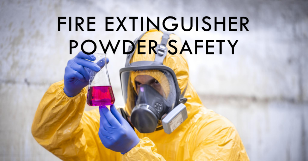 Is Fire Extinguisher Powder Toxic