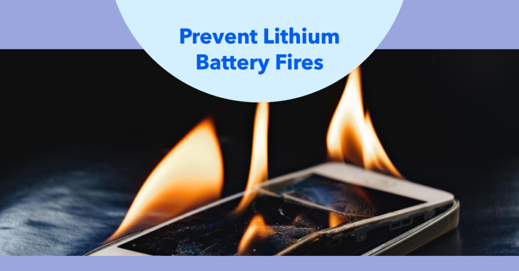 Lithium Battery Fires and the Role of Fire Blankets