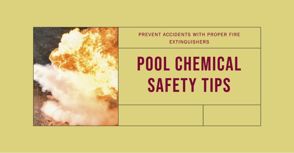 which fire extinguisher for pool chemicals