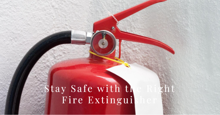 How to Choose the Right Size Fire Extinguisher for Your Home or Business