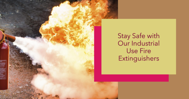 Industrial Use Fire Extinguisher Types: A Guide for Businesses